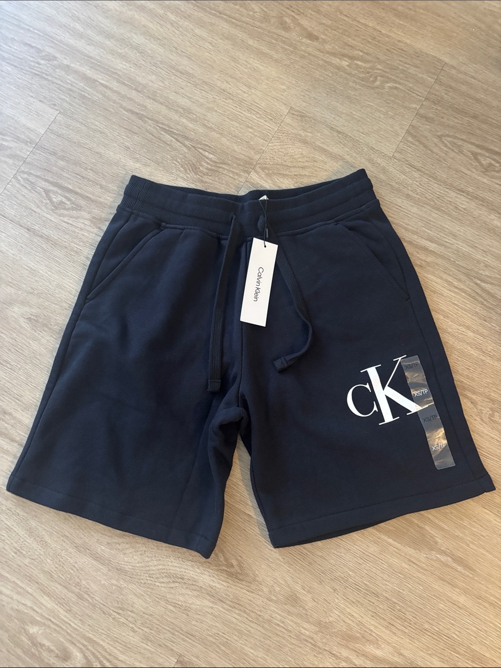 NWT Calvin Klein Men’s Black CK Logo Athletic Sweat Shorts